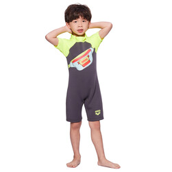 arena Junior Neoprene 1pcs Swimwear-ANPJ23705-GY